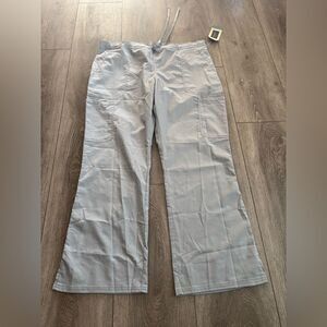 Cherokee authentic work wear Light Gray Wide-Leg Pants